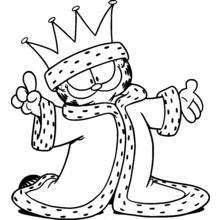 Dessin à colorier: Garfield (Dessins animés et séries animées) #26164 - Coloriages à Imprimer Gratuits