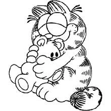 Dessin à colorier: Garfield (Dessins animés et séries animées) #26197 - Coloriages à Imprimer Gratuits
