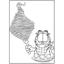 Dessin à colorier: Garfield (Dessins animés et séries animées) #26202 - Coloriages à Imprimer Gratuits