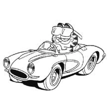 Dessin à colorier: Garfield (Dessins animés et séries animées) #26218 - Coloriages à Imprimer Gratuits