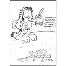 Dessin à colorier: Garfield (Dessins animés et séries animées) #26226 - Coloriages à Imprimer Gratuits