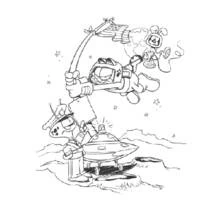 Dessin à colorier: Garfield (Dessins animés et séries animées) #26234 - Coloriages à Imprimer Gratuits