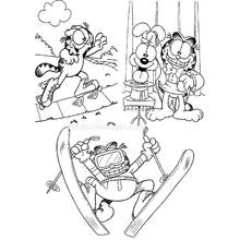 Dessin à colorier: Garfield (Dessins animés et séries animées) #26289 - Coloriages à Imprimer Gratuits