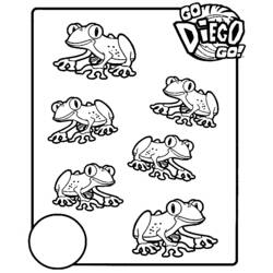 Dessin à colorier: Go Diego! (Dessins animés et séries animées) #48532 - Coloriages à Imprimer Gratuits