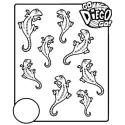 Dessin à colorier: Go Diego! (Dessins animés et séries animées) #48540 - Coloriages à Imprimer Gratuits