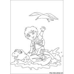 Dessin à colorier: Go Diego! (Dessins animés et séries animées) #48609 - Coloriages à Imprimer Gratuits
