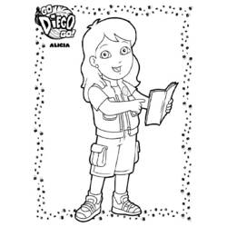 Dessin à colorier: Go Diego! (Dessins animés et séries animées) #48610 - Coloriages à Imprimer Gratuits
