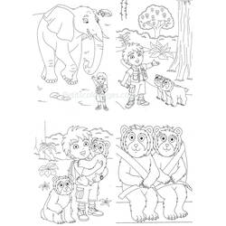 Dessin à colorier: Go Diego! (Dessins animés et séries animées) #48626 - Coloriages à Imprimer Gratuits