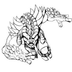 Dessin à colorier: Gormiti (Dessins animés et séries animées) #210448 - Coloriages à Imprimer Gratuits