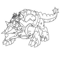 Dessin à colorier: Gormiti (Dessins animés et séries animées) #210450 - Coloriages à Imprimer Gratuits
