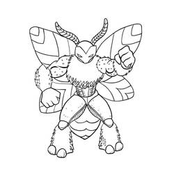 Dessin à colorier: Gormiti (Dessins animés et séries animées) #210451 - Coloriages à Imprimer Gratuits