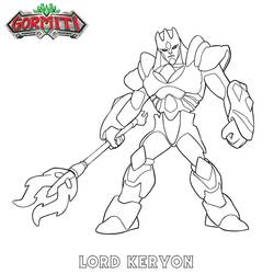Dessin à colorier: Gormiti (Dessins animés et séries animées) #210461 - Coloriages à Imprimer Gratuits