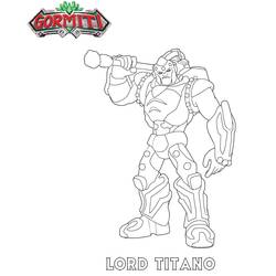 Dessins à colorier: Gormiti - Coloriages à Imprimer Gratuits