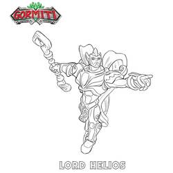 Dessin à colorier: Gormiti (Dessins animés et séries animées) #210465 - Coloriages à Imprimer Gratuits