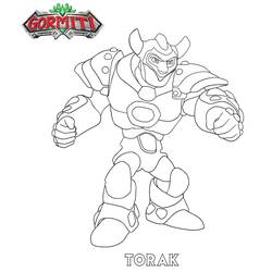 Dessin à colorier: Gormiti (Dessins animés et séries animées) #210474 - Coloriages à Imprimer Gratuits