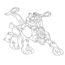 Dessin à colorier: Gormiti (Dessins animés et séries animées) #210477 - Coloriages à Imprimer Gratuits