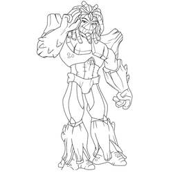 Dessin à colorier: Gormiti (Dessins animés et séries animées) #210480 - Coloriages à Imprimer Gratuits