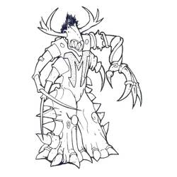 Dessin à colorier: Gormiti (Dessins animés et séries animées) #210487 - Coloriages à Imprimer Gratuits