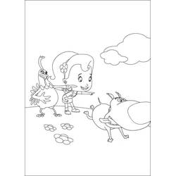 Dessin à colorier: Grabouillon (Dessins animés et séries animées) #213074 - Coloriages à Imprimer Gratuits