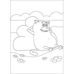 Dessin à colorier: Grabouillon (Dessins animés et séries animées) #213075 - Coloriages à Imprimer Gratuits