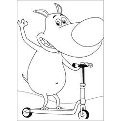 Dessin à colorier: Grabouillon (Dessins animés et séries animées) #213077 - Coloriages à Imprimer Gratuits