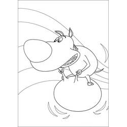 Dessin à colorier: Grabouillon (Dessins animés et séries animées) #213078 - Coloriages à Imprimer Gratuits