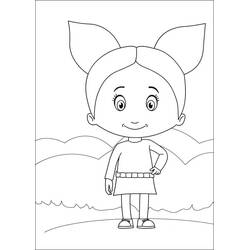Dessin à colorier: Grabouillon (Dessins animés et séries animées) #213090 - Coloriages à Imprimer Gratuits