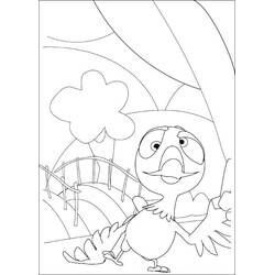 Dessin à colorier: Grabouillon (Dessins animés et séries animées) #213092 - Coloriages à Imprimer Gratuits