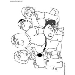 Dessin à colorier: Griffins (Dessins animés et séries animées) #48748 - Coloriages à Imprimer Gratuits