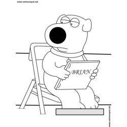 Dessin à colorier: Griffins (Dessins animés et séries animées) #48762 - Coloriages à Imprimer Gratuits
