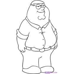 Dessin à colorier: Griffins (Dessins animés et séries animées) #48782 - Coloriages à Imprimer Gratuits