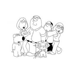 Dessin à colorier: Griffins (Dessins animés et séries animées) #48872 - Coloriages à Imprimer Gratuits