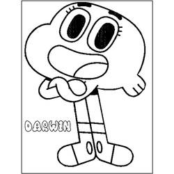 Dessin à colorier: Gumball (Dessins animés et séries animées) #188503 - Coloriages à Imprimer Gratuits