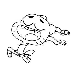 Dessin à colorier: Gumball (Dessins animés et séries animées) #188508 - Coloriages à Imprimer Gratuits