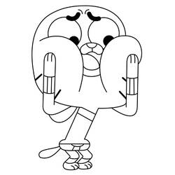 Dessin à colorier: Gumball (Dessins animés et séries animées) #188513 - Coloriages à Imprimer Gratuits