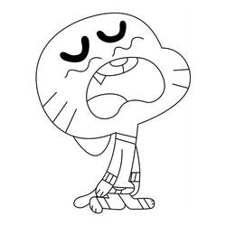 Dessin à colorier: Gumball (Dessins animés et séries animées) #188514 - Coloriages à Imprimer Gratuits