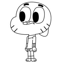 Dessin à colorier: Gumball (Dessins animés et séries animées) #188516 - Coloriages à Imprimer Gratuits