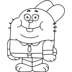 Dessin à colorier: Gumball (Dessins animés et séries animées) #188519 - Coloriages à Imprimer Gratuits