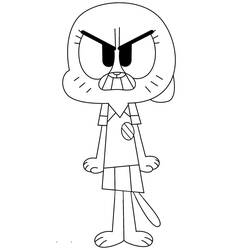 Dessin à colorier: Gumball (Dessins animés et séries animées) #188522 - Coloriages à Imprimer Gratuits