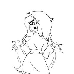 Dessin à colorier: Hazbin Hotel (Dessins animés et séries animées) #213547 - Coloriages à Imprimer Gratuits