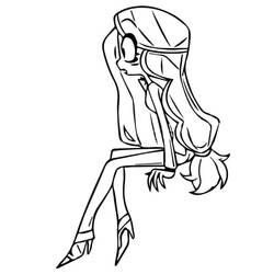 Dessin à colorier: Hazbin Hotel (Dessins animés et séries animées) #213553 - Coloriages à Imprimer Gratuits