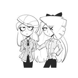 Dessin à colorier: Hazbin Hotel (Dessins animés et séries animées) #213566 - Coloriages à Imprimer Gratuits
