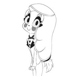 Dessin à colorier: Hazbin Hotel (Dessins animés et séries animées) #213576 - Coloriages à Imprimer Gratuits