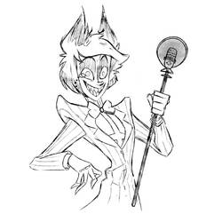 Dessin à colorier: Hazbin Hotel (Dessins animés et séries animées) #213579 - Coloriages à Imprimer Gratuits