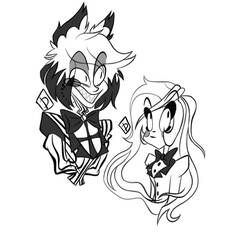 Dessins à colorier: Hazbin Hotel - Coloriages à Imprimer Gratuits