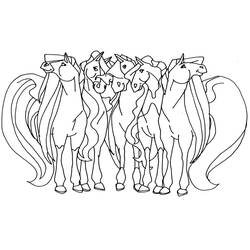 Dessin à colorier: Horseland (Dessins animés et séries animées) #53802 - Coloriages à Imprimer Gratuits