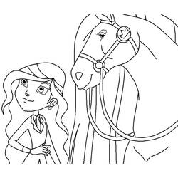 Dessin à colorier: Horseland (Dessins animés et séries animées) #53820 - Coloriages à Imprimer Gratuits