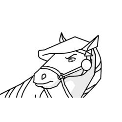 Dessin à colorier: Horseland (Dessins animés et séries animées) #53850 - Coloriages à Imprimer Gratuits