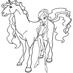 Dessin à colorier: Horseland (Dessins animés et séries animées) #53866 - Coloriages à Imprimer Gratuits