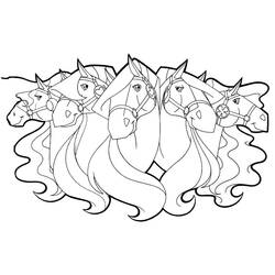 Dessin à colorier: Horseland (Dessins animés et séries animées) #53867 - Coloriages à Imprimer Gratuits